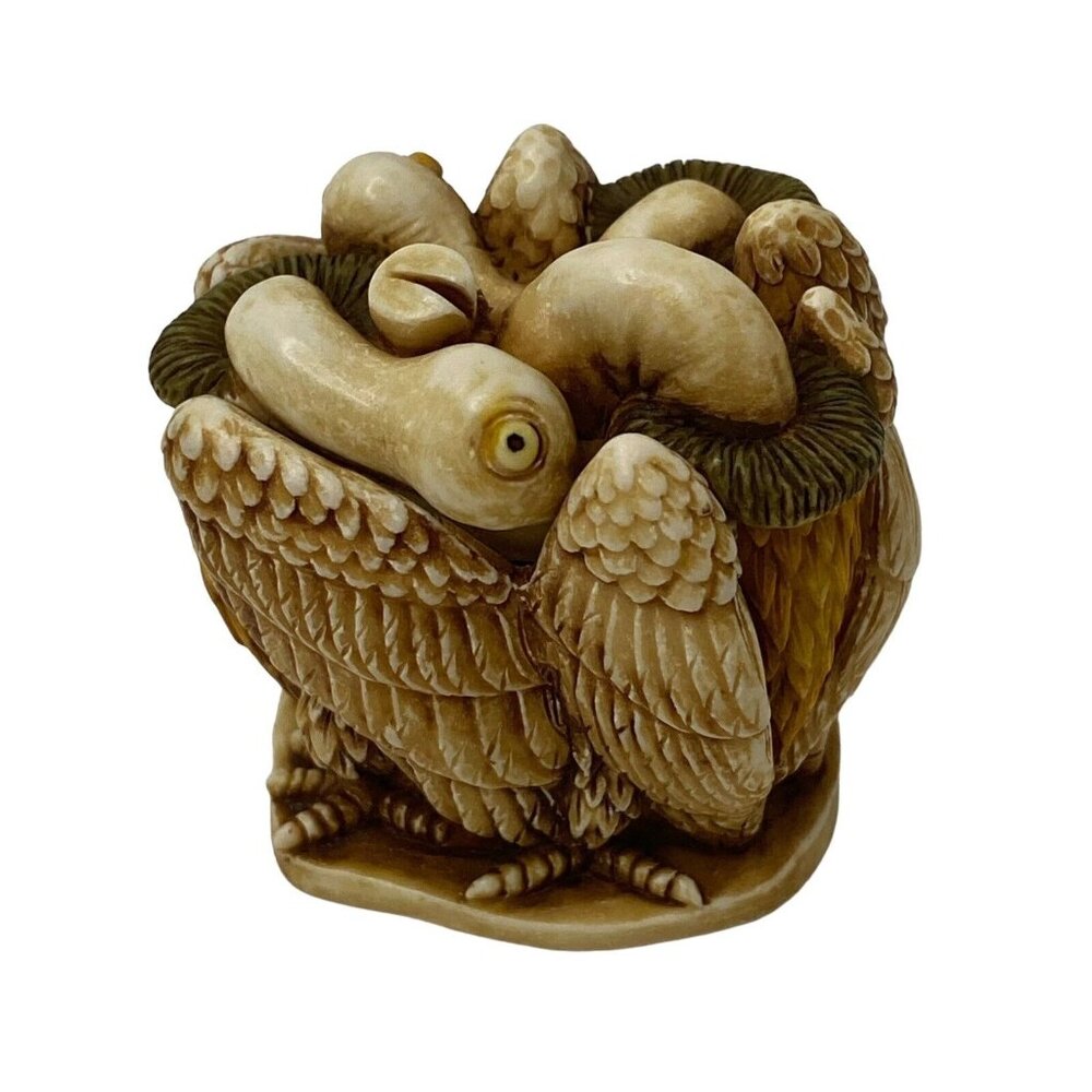 Harmony Kingdom Let's Do Lunch Vultures trinket box figurine retired no box‎ 2"